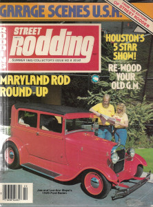 STREET RODDING 1982 SUMMER - RE-WOOD OLD GM, '29 FORD SEDAN, '40 CHEVY CONV